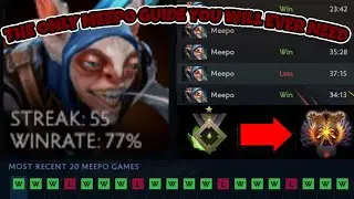 How To Learn MEEPO and GAIN MMR FAST in 2023! Never Lose On MEEPO Again - Dota 2 MEEPO Guide 7.32!
