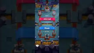 Clash Royale Easy Win, Easy Defeat Then Hard Win on legendary league.