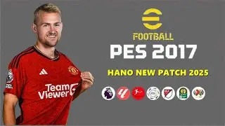 احدث باتش هانو لتحويل بيس 2017 الى بيس 2025 بحجم صغير PATCH PES 2017 TO PES 2025 MINI