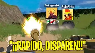 ARMIN Y YOUTUBERS TIENEN UNA GUERRA de TANKES ft. @PolloFrito_ @TheMagmaBoi