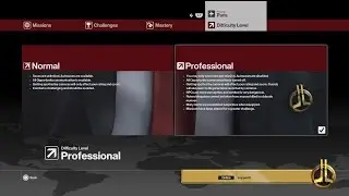 Hitman | Professional Difficulty Gear and Weapons