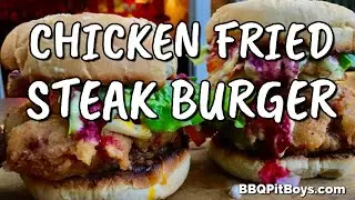 Chicken Fried Steak Burger