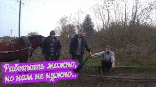 Село Троицкое / Ул. Луговая / Жизнь в деревне / Заброшеные деревни Тульская область