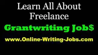 My Freelance Career : All About Freelance Grant Writing Jobs