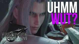 Final Fantasy VII Remake - The Best Stare Down Ever - Cloud vs Sephiroth (SPOILER and FUNNY)