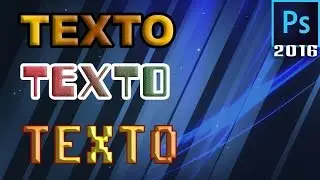 Texto Personalizado - Photoshop CC