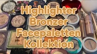 HIGHLIGHTER,BRONZER UND FACEPALETTEN SAMMLUNG 2024