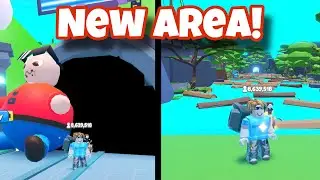 UNLOCKING THE MINING AREA IN YOUTUBE LEGENDS!! (roblox)
