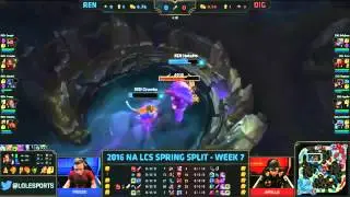 NA LCS - REN vs. DIG (Funny Moment #1)