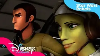 Hera og Kanan er på et rutineoppdrag| Star Wars Rebels | Disney Channel Norge