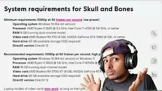 IS YOUR PC READY? System requirements for Skull and Bones Released!
