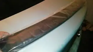 НАКЛАДКА НА ЗАДНИЙ БАМПЕР РЕНО ЛОГАН. (ТЮНИНГ)