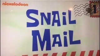SpongeBob SquarePants - Snail Mail - Title Card (Greek)
