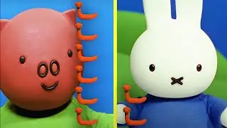 Collecting Caterpillars | The Same Game | Play along with Miffy | Animated Show for Kids