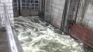 Светловодский шлюз сброс воды