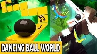 Dancing Ball World Gameplay - Music Tap Game - Android/iOS