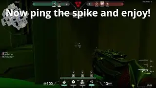 VALORANT | Viper | Haven B Site Sewers Wallbang | Rat Ult