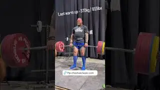 370kg warm up.