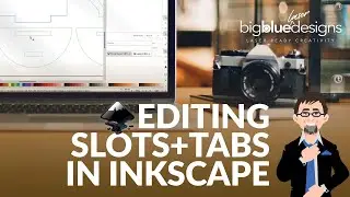 Inkscape: Editing Slots and Tabs for Cutting on Your Laser
