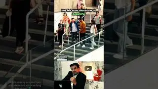 HIDDEN CAMERA 📸  He pretends that he cannot go down the stairs❗