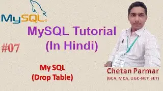 Drop table in MySQL using PHP | 2020 | In Hindi