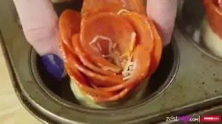 Бутерброды розы, быстро и прсто