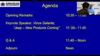 Opening Remarks - October 2025 Breakfast Meeting