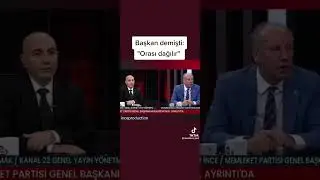 ALTILI MASA DAĞILIR MUHARREM İNCE #muharremince #erdogan