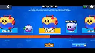 27000 TROPHIES BOX OPENING 🥳🥳. #brawlstars