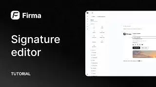How to Create an Email Signature with Firma
