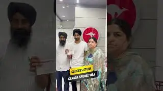 Congratulations to Jaskirat Singh Bhatti for getting Canada Spouse Visa - Indo Auz International