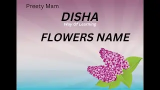 Flowers name. List of Flowers Name in English.