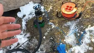 Тестирование дренажного насоса FinePower SD21-03 часть 1