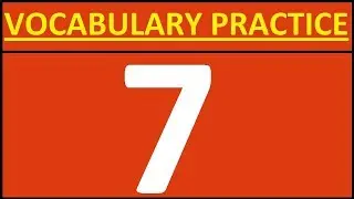 ENGLISH VOCABULARY PRACTICE 7  VOCABULARY WORDS ENGLISH LEARN WITH MEANING OPPOSITE WORDS IN ENGLISH