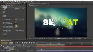 How to Apply Shattering Text Effect in Adobe After Effects