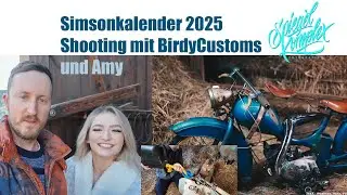 Simsonkalender 2025 - Shooting mit Birdie Customs
