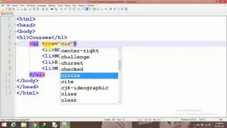 30:-Unordered list in html with example in hindi