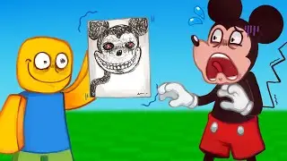 MICKEY plays ROBLOX DRAW ME 5 — I HATE THIS GAME