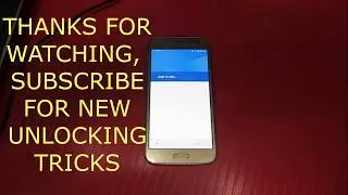 New All Samsung J series Frp Lock Bypass, J210F Frp Lock Bypass, J2 2016 Frp Unlock