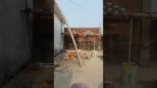 Storeroom Construction On Rooftop #reels #shortvideo