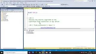 74.MATHEMATICAL FUNCTIONS - LOG , EXP , PI , DEGREES , RADIANS , LOG10 IN SQL