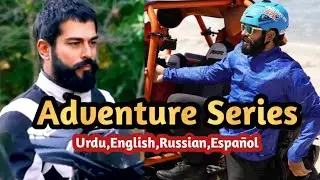 Burak özçivit in MaceraSever series || Full interview in Urdu+English+Español+Russian