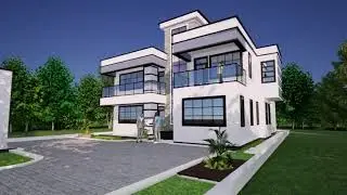 Modern 4 Bedroom House