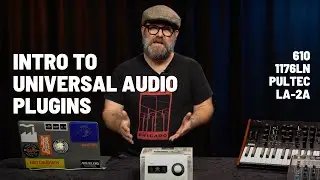 Introduction to Universal Audio Plugins | 610, 1176, LA-2A, and Pultec on Guitar & Vocals