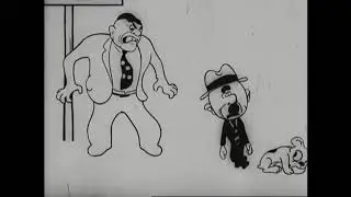 Улица поперек. Советский мультфильм 1931 год.