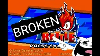 Sonic Battle is broken