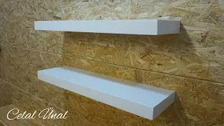 Making floating shelves from pallets / Floating shelves diy