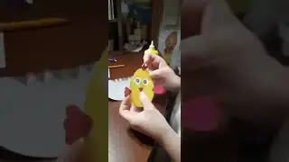 "ВЕСЁЛОЕ  РУКОДЕЛИЕ".                     ЦЫПЛЁНОК ИЗ БУМАГИ