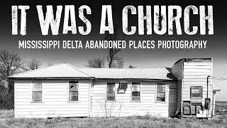 Abandoned Church and Cemetery in the Mississippi Delta
