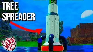 I've built a tree spreader in The planet crafter, Tech 2 ore extractor unlocked